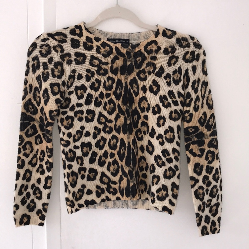 leopard sweater